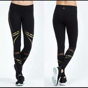 ALO Womens Airbrush Chakra Print Yoga Leggings